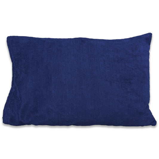 Satin Dual-Purpose Pillowcase - Navy