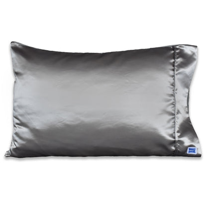 Satin Dual-Purpose Pillowcase - Gray