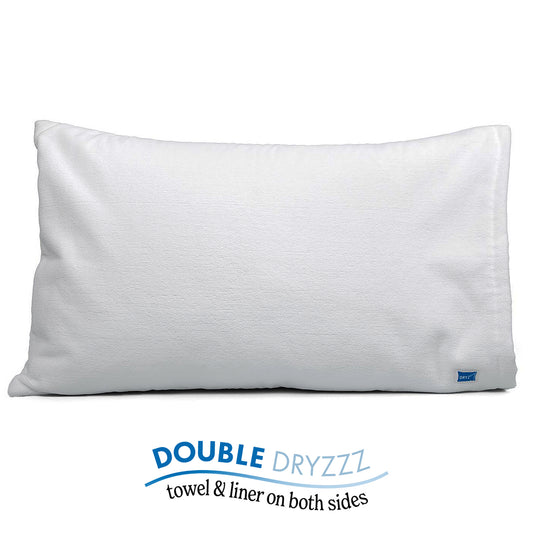 Double DryZzz Pillowcase - White