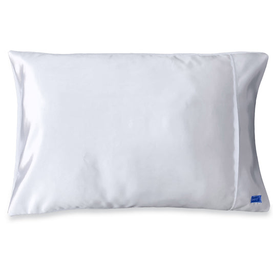 Satin Dual-Purpose Pillowcase - White